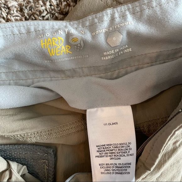 Mountain hardwear active capris - Picture 2 of 6